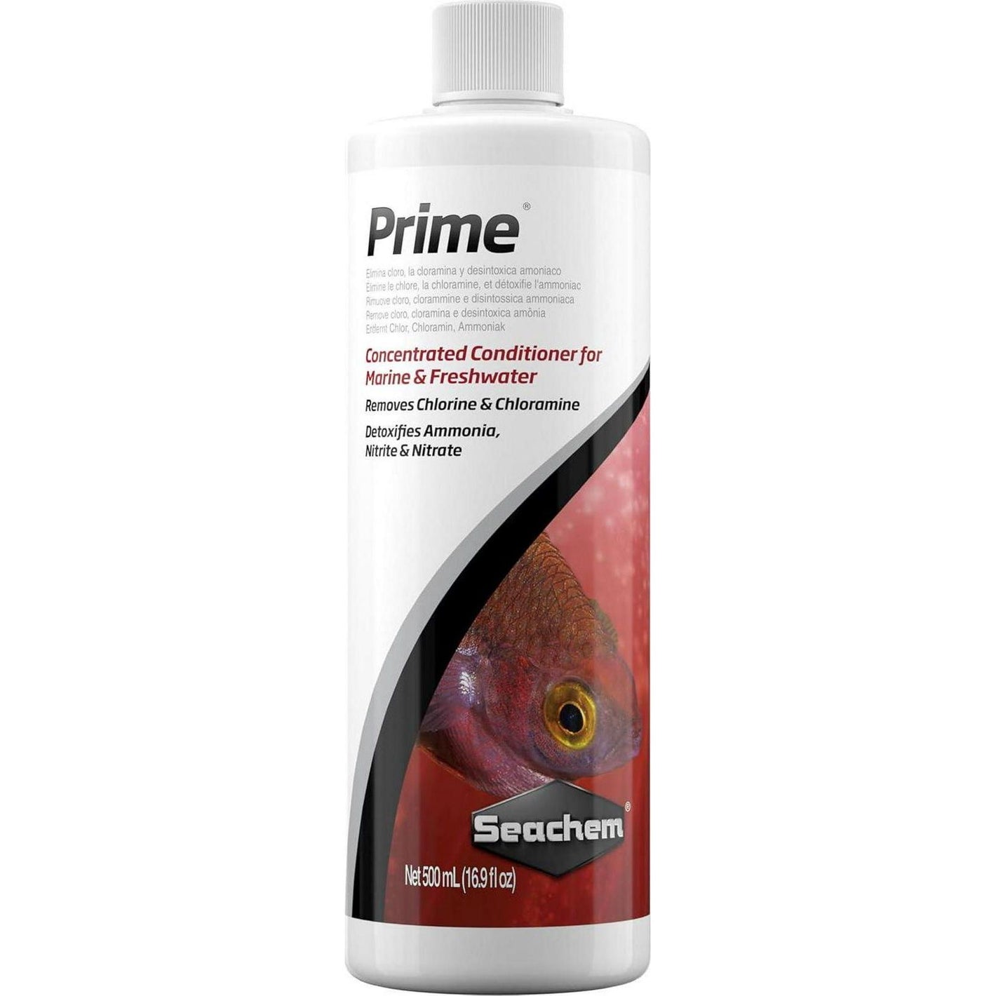 Seachem Prime Water Conditioner for Fresh and Saltwater Aquariums 500 ml