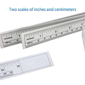 Self-Adhesive Tape Measure Sticky Measuring Tape Workbench Ruler Adhesive Table Sticky Measuring Tape Ruler For Work Woodworking, Saw, Drafting Table (36 Inch,6 Pieces),