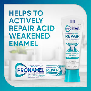 Sensodyne Pronamel Sensodyne Pronamel Intensive Enamel Repair Toothpaste For Sensitive Teeth, To Reharden And Strengthen Enamel, Extra Fresh - 3.4 Ounces