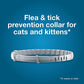 Seresto Cat Flea and Tick Collar Vet Recommended 8 Month Protection Waterproof and Odorless for Cats and Kittens