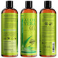 Seven Minerals Seven Minerals Organic Aloe Vera Gel From Freshly Cut 100% Pure Aloe - Big 12oz - HighestQuality, Texas Grown, Vegan, Unscented - For Face, Skin, Hair, Sunburn Relief