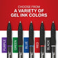 Sharpie S-Gel, Gel Pens, Drawing Pens, Gel Ink Pens For Journaling, Writing Pens, Coloring Pens, Medium Point Pens (0.7Mm), Black Ink Gel Pen, 36 Count,