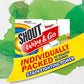 Shout Wipes, Wipe And Go Instant Stain Remover, Laundry Stain And Spot Remover For On-the-Go, 4 Wipes (Pack Of 1),