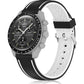 Silicone Band Compatible With Moonswatch,Soft Waterproof Quick Release Rubber 20mm Replacement Watchband For Omega X Swatch Moonswatch Speedmaster/Rolex/SEIKO For Women Men.,Does not Apply