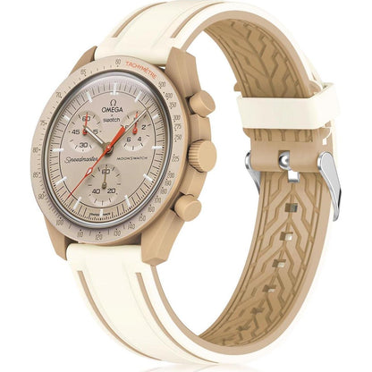 Silicone Band Compatible With Moonswatch,Soft Waterproof Quick Release Rubber 20mm Replacement Watchband For Omega X Swatch Moonswatch Speedmaster/Rolex/SEIKO For Women Men.,Does not Apply