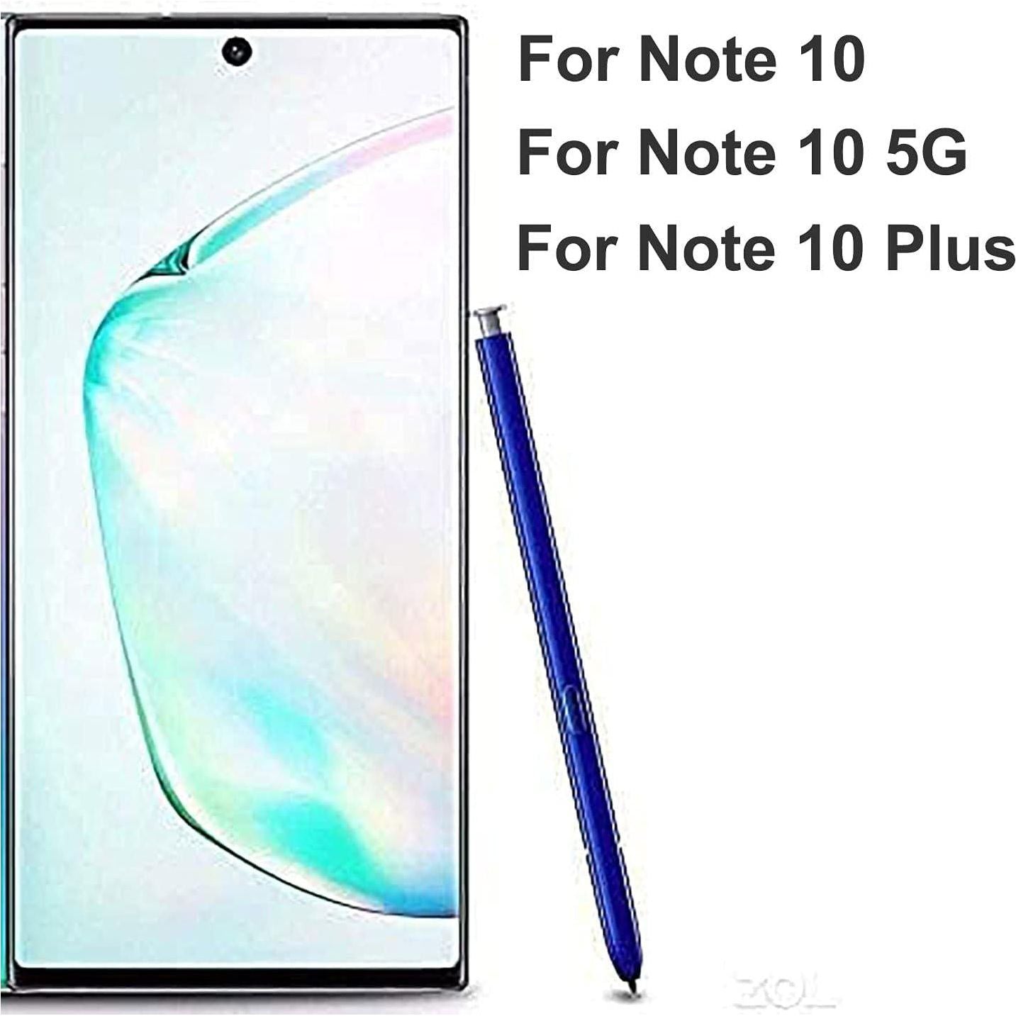 Silver Galaxy Note 10 Plus Pen For Samsung Galaxy Note 10 5G Touch Screen Stylus Pen Replacement Parts For Note 10, Note 10 Plus, Note 10 Ultra S Pen + Sim Eject Pin,