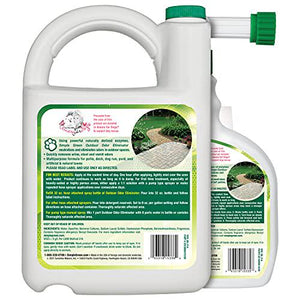 Simple Green Outdoor Pet Odor Eliminator for Artificial Grass and Patios 1 Gal + 32 oz