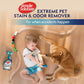 Simple Solution Pet Stain and Odor Eliminator Enzyme Spray for Carpet and Floors 32 oz Cleaner