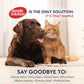 Simple Solution Pet Stain and Odor Eliminator Enzyme Spray for Carpet and Floors 32 oz Cleaner