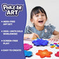 Skillmatics Poke In Art Flower Bouquet DIY Kit Mess Free Craft Set Gifts for Kids Ages 4 to 9 Wood Art Activity