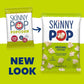 SkinnyPop Original Popcorn, 8oz Bag, Gluten-Free, Healthy Snack