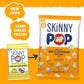 SkinnyPop White Cheddar Popcorn, Gluten-Free, Non-GMO, Healthy Snacks, 44oz Grocery Size Bag