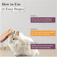 SleekEZ Grooming Tool – Small Size, 5-Inch Blade, Removes Loose Fur & Dirt, Ideal for Cats, Dogs & Horses, Original Deshedding Tool (1 Count)