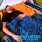 ZOOOBELIVES Alplive T400 Navy Blue Ultralight Backpacking Down Sleeping Bag,X002IU6MIZ