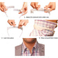 Slick Collar Shirt Collar Support System Set With 3 Adjustable, 10 Premium Collar Stays And A Durable Tin Travel EDC Box In White,