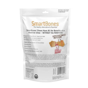 SmartBones Mini Chews with Peanut Butter 24 Count Rawhide Free Chews for Small Dogs