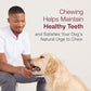 SmartBones SmartSticks Dog Chews, 25 Count, Peanut Butter, Rawhide-Free Treats for Dogs