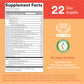 SmartyPants SmartyPants Kids Multivitamin Gummies, Sugar Free: Omega 3 (ALA), Vitamin D3, C, Vitamin B12, B6, A, K And Zinc For Immune Support, Biotin, Erythritol Free, Strawberry Banana, 44 Count (22 Day Supply)
