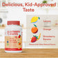 SmartyPants Kids Multivitamin Gummies, Omega-3, Vitamin D3, B12, Zinc, Gluten-Free, 120 Count