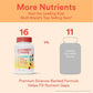 SmartyPants SmartyPants Kids Multivitamin Gummies, Sugar Free: Omega 3 (ALA), Vitamin D3, C, Vitamin B12, B6, A, K And Zinc For Immune Support, Biotin, Erythritol Free, Strawberry Banana, 44 Count (22 Day Supply)