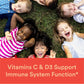 SmartyPants Kids Multivitamin Gummies, Omega-3, Vitamin D3, B12, Zinc, Gluten-Free, 120 Count