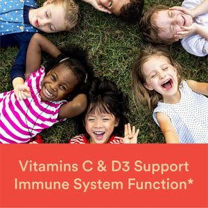 SmartyPants Kids Multivitamin Gummies, Omega-3, Vitamin D3, B12, Zinc, Gluten-Free, 120 Count