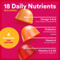 SmartyPants Organic Women’s Multivitamin Gummies, Biotin, Probiotics, Methylfolate, Omega 3, Vitamin D3, B12, B6, A, K, Zinc & Inositol, Gluten-Free, 120 Count