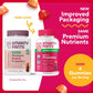 SmartyPants Organic Women’s Multivitamin Gummies, Biotin, Probiotics, Methylfolate, Omega 3, Vitamin D3, B12, B6, A, K, Zinc & Inositol, Gluten-Free, 120 Count