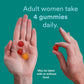 SmartyPants Prenatal Multivitamin Gummies for Women, Omega-3 Fish Oil, Biotin, Folate, Vitamin D3, 120 Count (30-Day Supply)