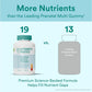 SmartyPants Prenatal Multivitamin Gummies for Women, Omega-3 Fish Oil, Biotin, Folate, Vitamin D3, 120 Count (30-Day Supply)