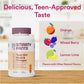 SmartyPants SmartyPants Teen Girl Multivitamin Gummies: Omega 3 Fish Oil (EPA/DHA), Vitamin C, D3, B12, Vitamin A, K And Zinc, Gluten Free, Includes Biotin To Support Hair, Skin And Nails, 120 Count (30 Day Supply)