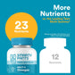 SmartyPants SmartyPants Teen Guy Multivitamin Gummies - Improved Formula: Omega 3 (DHA/EPA), Vitamin D3, C, Vitamin B12, B6, A, K And Zinc, Folate, Gluten Free, Fruit Flavor, 60 Count (30 Day Supply)