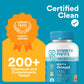SmartyPants SmartyPants Teen Guy Multivitamin Gummies - Improved Formula: Omega 3 (DHA/EPA), Vitamin D3, C, Vitamin B12, B6, A, K And Zinc, Folate, Gluten Free, Fruit Flavor, 60 Count (30 Day Supply)