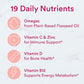 SmartyPants Women's Multivitamin Gummies, Sugar-Free, Biotin, Omega-3, Vitamin D3, B12, A, Zinc & More, 60 Count, 20-Day Supply