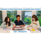 Snap Circuits Jr. SC?100 Kit, 28 Parts, 100+ Electronics Projects, Full-Color Manual, STEM Educational Toy for Ages?8+