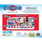 Snap Circuits Jr. SC?100 Kit, 28 Parts, 100+ Electronics Projects, Full-Color Manual, STEM Educational Toy for Ages?8+