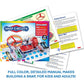 Snap Circuits Jr. SC?100 Kit, 28 Parts, 100+ Electronics Projects, Full-Color Manual, STEM Educational Toy for Ages?8+