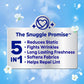 Snuggle Snuggle Dryer Sheets, Long Lasting Fresh And Clean Scent, Laundry Fabric Softener, Control Static, Reduce Wrinkles, HE Safe, 200 Count