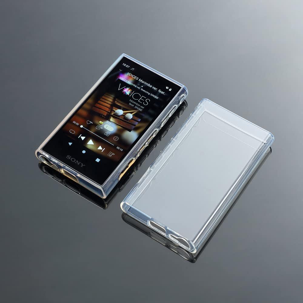 Soft Clear TPU Protective Shell Skin Case Cover For Sony Walkman NW-A300 Series NW-A306 NW-A307 (Clear Case),
