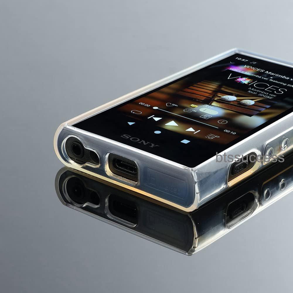 Soft Clear TPU Protective Shell Skin Case Cover For Sony Walkman NW-A300 Series NW-A306 NW-A307 (Clear Case),