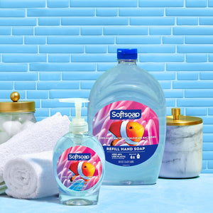 Softsoap Softsoap Liquid Hand Soap, Aquarium Series - 7.5 Fl Oz (Pack Of 6)