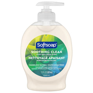 Softsoap Softsoap Moisturizing Liquid Hand Soap, Soothing Clean Aloe Vera - 7.5 Fl Oz (Pack Of 6)
