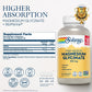 Solaray Magnesium Glycinate, New And Improved Fully Chelated Bisglycinate With BioPerine, High Absorption Formula, Stress, Bones, Muscle And Relaxation Support, 60 Day Guarantee, 68 Servings, 275 VegCaps,