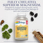 Solaray Magnesium Glycinate, New And Improved Fully Chelated Bisglycinate With BioPerine, High Absorption Formula, Stress, Bones, Muscle And Relaxation Support, 60 Day Guarantee, 68 Servings, 275 VegCaps,