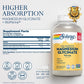 Solaray Magnesium Glycinate, New And Improved Fully Chelated Bisglycinate With BioPerine, High Absorption Formula, Stress, Bones, Muscle And Relaxation Support, 60 Day Guarantee, 60 Servings, 240 VegCaps,