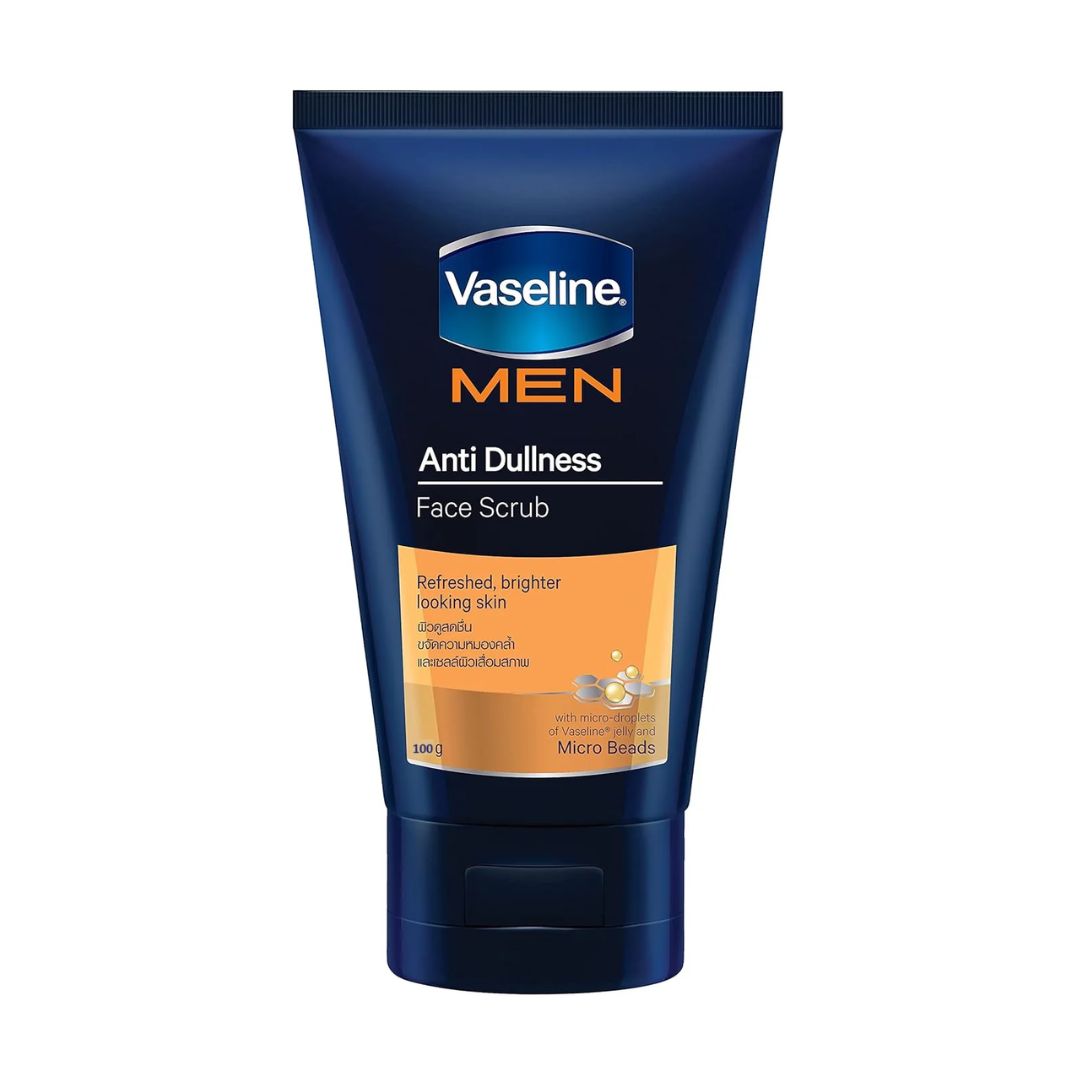 Vaseline Men Anti Dullness Face Scrub 100g