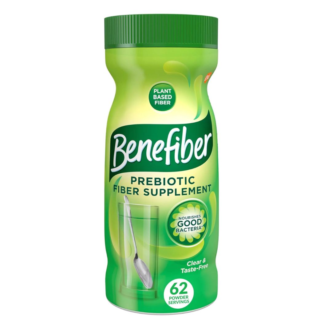 Benefiber Prebiotic Fiber Supplement Clear & Taste-Free Powder