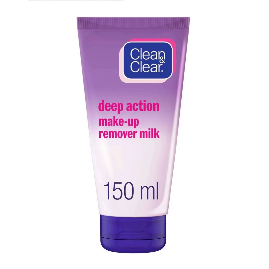 Clean & Clear Deep Action Makeup Remover Milk 150ml