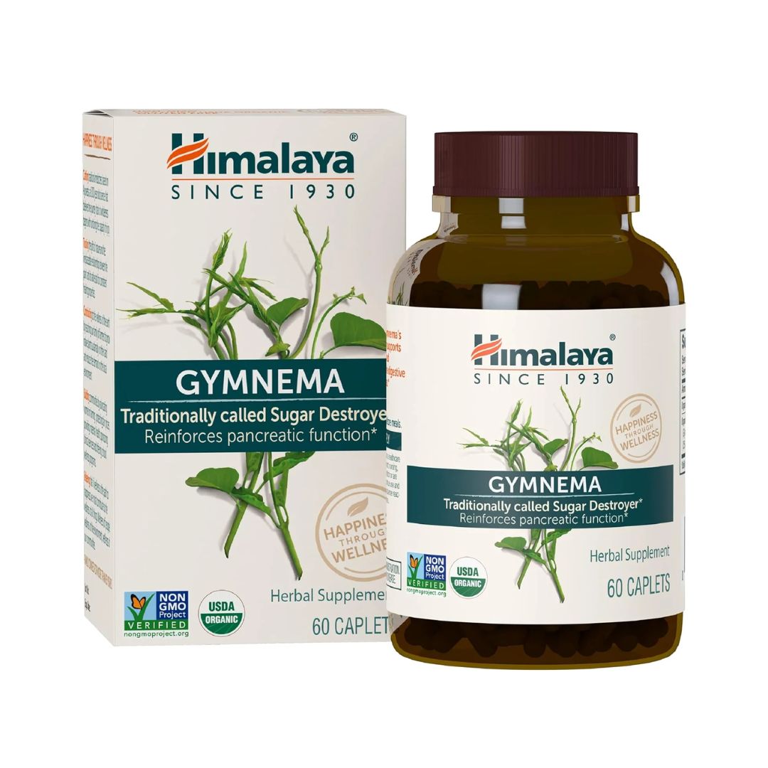 Himalaya Organic Gymnema For Pancreatic Function 60 Caplets