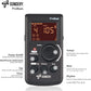 Sondery Digital Metronome For Guitar Piano Drum And All Instruments With Timer, English Vocal Counting And 3 Different Sounds With Earphone Jack And Flashing Light, Loud Volume, Rechargeable,
